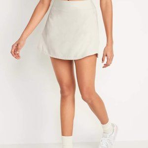 High-Waisted StretchTech Skort for Women